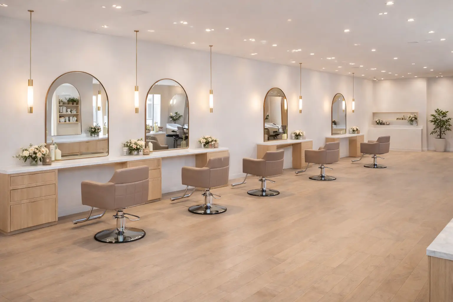 Agglomération zone commerciale - SALON DE COIFFURE 